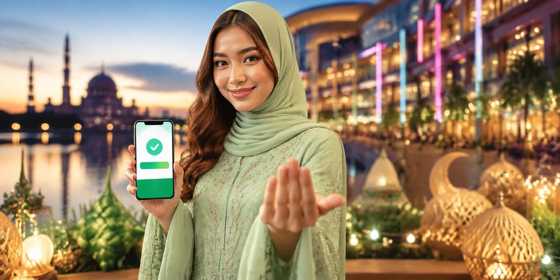 Proses deposit hari raya di Putrajaya melalui aplikasi mudah alih psvr2